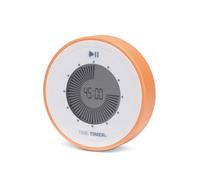 TIME TIMER Twist 90 Minute Digital Countdown Clock for Learning in the Classroom for Kids, Home School Learning Tool, Desk Clock for Teachers, Practice and Kitchen Timer (Dreamsicle Orange)