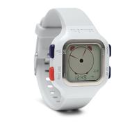 TIME TIMER Watch - Visual Analogue and Digital 12-Hour or 24-Hour Countdown Timer for Kids to Learn, Testing, Workout Tracker (Arctic White)