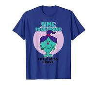 Time to be Brave by Little Miss Brave T-Shirt, Men, Royal Blue, Medium