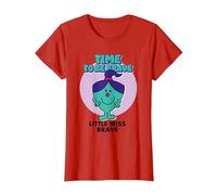 Time to be Brave by Little Miss Brave T-Shirt, Women, Red, Medium
