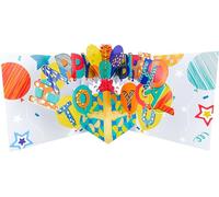 Time to Celebrate Fun Surprise Awaits! 3D Pop Up Birthday Card PRC015