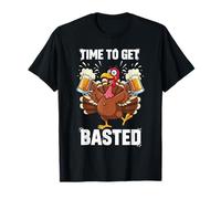 Time to Get Basted Thanksgiving Fun T-Shirt