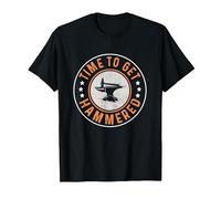 Time to Get Hammered Blacksmith T-Shirt, Men, Black, X-Large