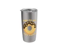 Time to Get that Dough Funny Donut Stainless Steel Insulated Tumbler