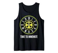 Time to Innovate Atomic Clock Science Design Tank Top