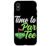 Time To Par Tee Golf Player Golfer Golf Lover Golf Graphic Case for iPhone X/XS