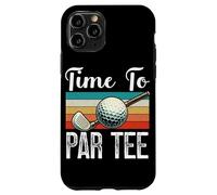 Time To Par Tee Retro Golf Player Golfer Golfing Golf Lover Case for iPhone 11 Pro