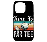 Time To Par Tee Retro Golf Player Golfer Golfing Golf Lover Case for iPhone 15 Pro