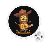 Time to Play Guitar Music 2 in 1 Magnetic Beer Bottle Opener Fridge Magnets Easy Storage Gift for Men Women White-Style