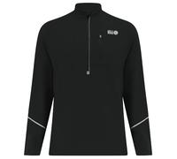 Time To Run Long Sleeve Running/Gym/Sports Top For Men Thermal Breathable Quick Dry Shirt Ideal For Winter With Chest Pocket & Thumbloops Medium 38"-40" Jet