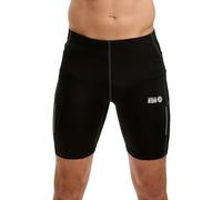 Time To Run Men's Quick Dry Pro Running/Workout/Gym Short With Three Pockets XXL Ebony