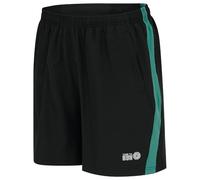 Time To Run Men's Trail Spirit Running/Gym/Training/Workout/Jogging Short With Rear And Side Phone Or Gel Pockets And Quick Dry Liner Medium Black/Bayou