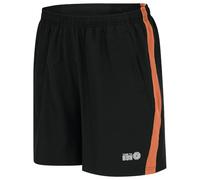 Time To Run Men's Trail Spirit Running/Gym/Training/Workout/Jogging Short with Rear and Side Phone Or Gel Pockets and Quick Dry Liner XL Black/Terracotta