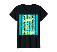 Time to Shine Porcupine Cute Student Teacher Back to School Value Graphic T-Shirt, Women, Black, M