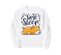 Time to Sleep Cute Sleeping Dog Nap Lover Sweatshirt