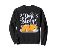 Time to Sleep Cute Sleeping Dog Nap Lover Sweatshirt