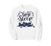 Time to Sleep Cute Sleeping Dog Nap Lover Sweatshirt