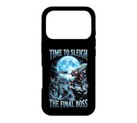 Time To Sleigh The Final Boss Retro Gaming Christmas Rpg Case for iPhone 17 Pro