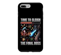 Time To Sleigh The Final Boss Retro Gaming Christmas Rpg Case for iPhone 7 Plus/8 Plus