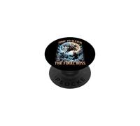 Time To Sleigh The Final Boss Retro Gaming Christmas Rpg PopSockets Adhesive PopGrip