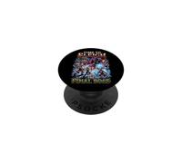 Time To Sleigh The Final Boss Retro Gaming Christmas Rpg PopSockets Adhesive PopGrip