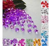 Time to Sparkle 10000 4.5MM Scatter Diamonds Table Crystals Acrylic Confetti Wedding Party (Dark Purple)