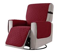 Time to Sparkle 1Pack Recliner Chair Cover Waterproof Recliner Chair Covers Slip Slipcover Protector Machine Washable Furniture Protector Cover for Kids and Pets - Burgundy