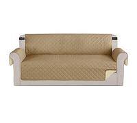 Time to Sparkle 1Pack Sofa Cover 3 seater Sofa Slipcover Reversible Sofa Cover Water Resistant Couch Cover with Foam Sticks Elastic Straps Furniture Protector for Kids, Dogs, Pets - Black