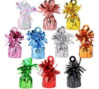 Time to Sparkle 24pcs Heavy Balloon Weights Foil Tassle Cone 170g/pc Fountain Table Floor Helium Latex Balloon Weight Birthday Party Accessory, Weight-Gold