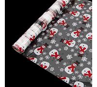 Time to Sparkle 40cm*30m Clear Cellophane Wrap Roll (Colorful Christmas)
