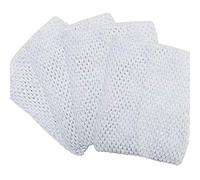 Time to Sparkle 4pcs Crochet Tube Top Crochet Tutu Infant Dress Baby Girls Skirt Pettiskirt, 10"x12", White