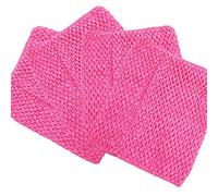 Time to Sparkle 4pcs Crochet Tube Top Crochet Tutu Infant Dress Baby Girls Skirt Pettiskirt, 8"x10", Hot Pink