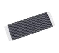 Time to Sparkle 50PCS Hair Bobbles 4mm thick, 5cm in diameter Hair Ties for Women and Men Elastic Hair Ties Grayish Blue
