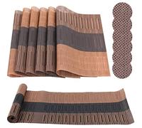 Time to Sparkle 6pcs Placemats + 6pcs Coasters+ 1pc Table Runner