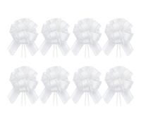 Time to Sparkle 8PCS Organza Pull Bows 17cm*22cm Gift Wrapping Bows