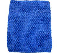 Time to Sparkle Crochet Tube Top Tutu Infant Dress elastic Girls Skirt Pettiskirt | Royal Blue, 10"x12" |
