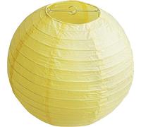 Time to Sparkle Tissue Round Paper Lanterns Lamp Shade Party Decoration- Gold Yellow, 24"(60cm)