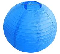 Time to Sparkle Tissue Round Paper Lanterns Lamp Shade Party Decoration- Royal Blue, 24"(60cm)
