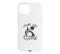 Time to Travel Camping Vacation Freedom Case for iPhone 15 Plus