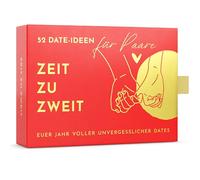 Time to Two Date Ideas for Couples - 52 Date Ideas to Scratch Off for the Year - Date Night Ideas Couple Challenge, Couples Gifts - Valentine's Day Gift