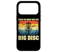 Time To Whip Out My Big Disc Vintage Funny Disc Golf Player Case for iPhone 17 Pro Max