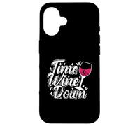 Time to Wine Down Case for iPhone 16