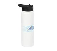 Time Travel Blurred Clock Stainless Steel Insulated Water Bottle