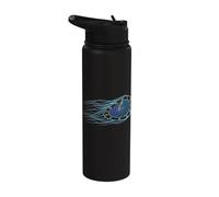 Time Travel Blurred Clock Stainless Steel Insulated Water Bottle