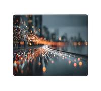 Time Travel Non-Slip Mouse Pad Seven by Nine Inch Horizontal Design for Office Gaming and Laptop Use