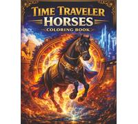 Time Traveler Horses Coloring Book: Time Traveling Horses Across Ancient Worlds, Medieval Kingdoms, and Futuristic Realms to Color (Magical Horses Coloring Book Series)