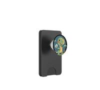 Time Travels with a Dandelion in the Wind for Dinosaurs PopSockets PopWallet for MagSafe