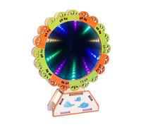 Time Tunnel 3D Wooden Puzzle,for Steam Science Experiment Craft,Encourages Creativity Imagination,Learning Scientific Principles