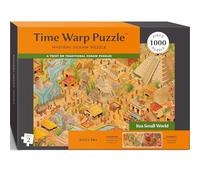 Time Warp Puzzle - Itza Small World - 1000 Piece Jigsaw Puzzle for Adults | Series 2 | Sunrise to Sunset Hidden Scene | Discover a Story That Transforms as You Build The Puzzle