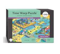 Time Warp Puzzle Series 2 - Sunrise to Sunset Hidden Scene | 1000 Piece Jigsaw Puzzle for Adults | Discover a Story That Transforms as You Build | Giftable Magic Puzzle Art (Lagoona Matata)